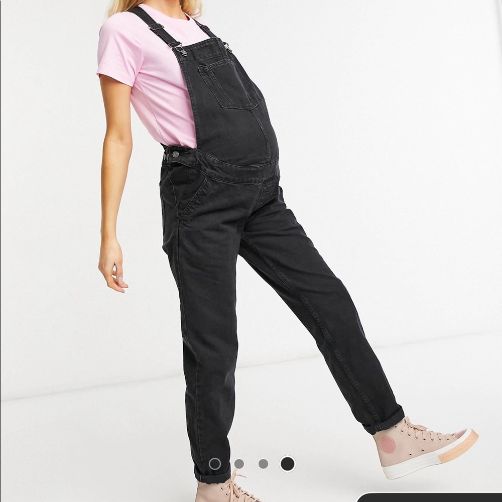 ASOS maternity overalls